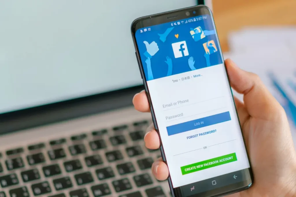 facebook login